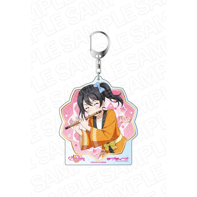 Love Live! School Idol Festival All Stars Contents Seed Deka Key Chain Yazawa Nico A Midsummer Night's Hopes Ver.