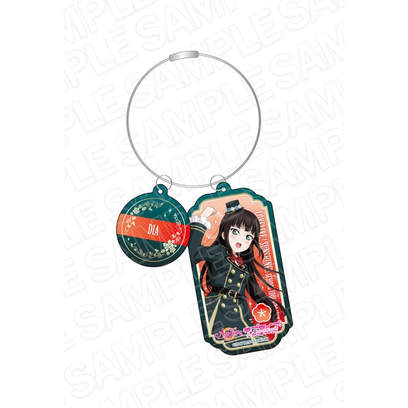 Love Live! School Idol Festival All Stars Contents Seed Wire Key Chain Kurosawa Dia Adventure Around Your Eyes Ver.