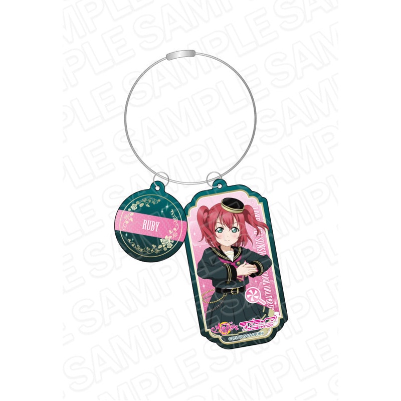 Love Live! School Idol Festival All Stars Contents Seed Wire Key Chain Kurosawa Ruby Adventure Around Your Eyes Ver.