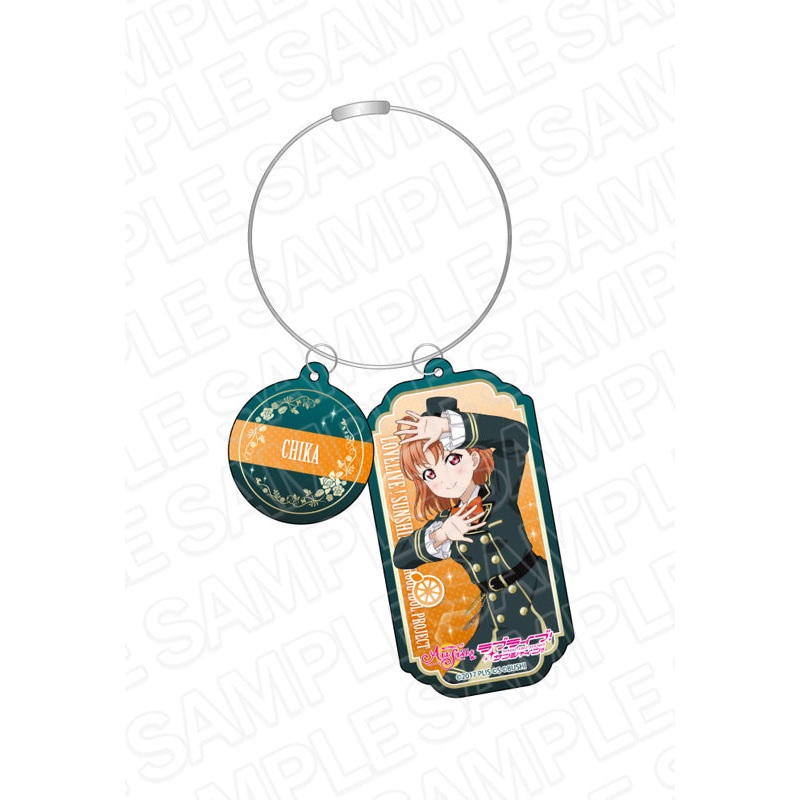 Love Live! School Idol Festival All Stars Contents Seed Wire Key Chain Takami Chika Adventure Around Your Eyes Ver.