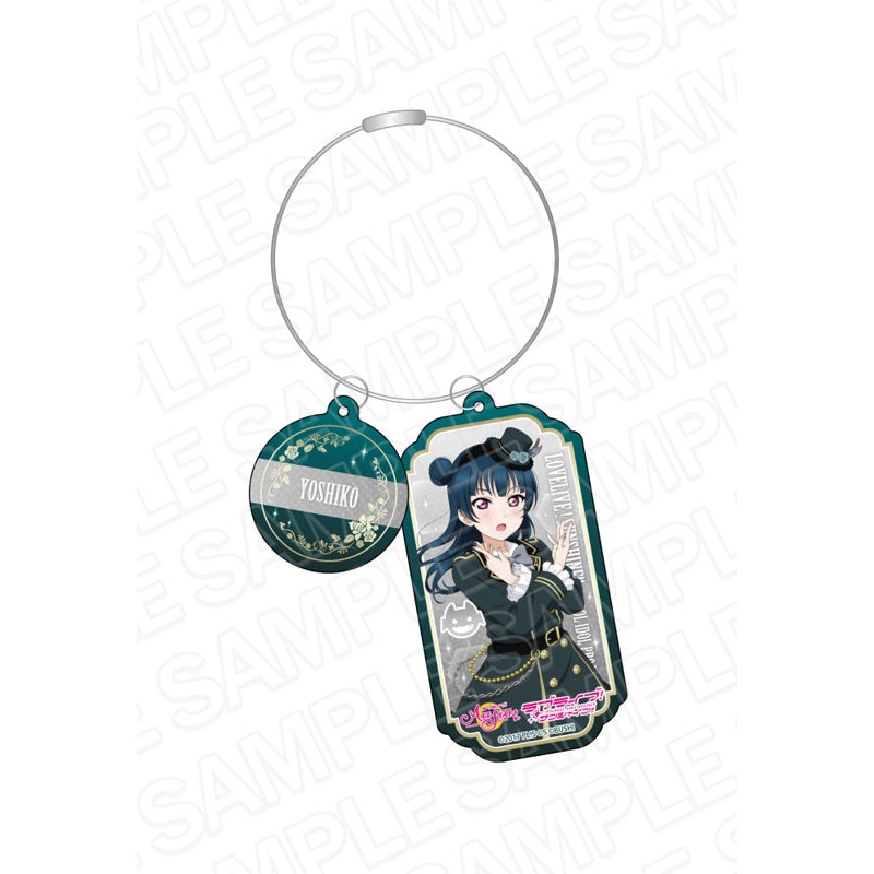 Love Live! School Idol Festival All Stars Contents Seed Wire Key Chain Tsushima Yoshiko Adventure Around Your Eyes Ver.