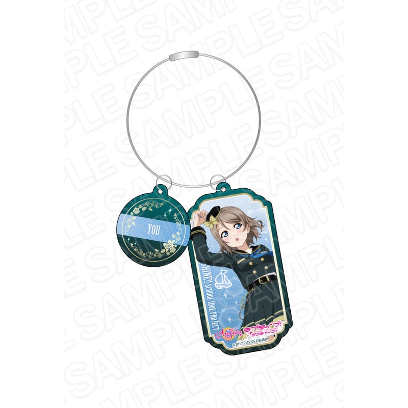 Love Live! School Idol Festival All Stars Contents Seed Wire Key Chain Watanabe You Adventure Around Your Eyes Ver.