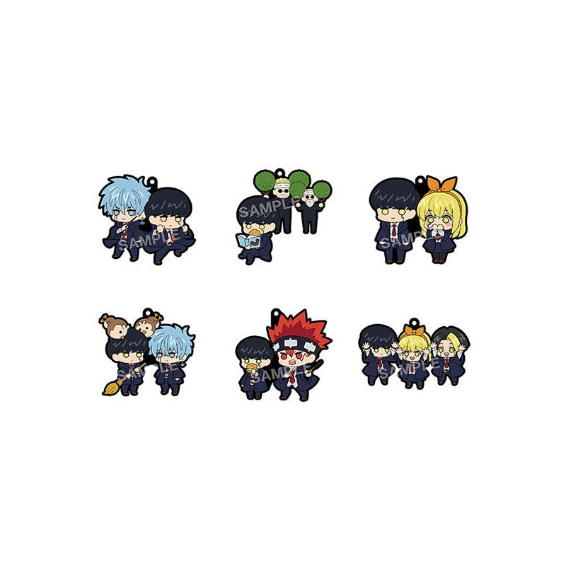 MASHLE MEGAHOUSE Rubber Mascot Buddycolle (set of 6)
