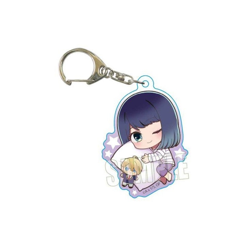 Oshi no Ko Bell House GyuGyutto Acrylic Key Chain Kurokawa Akane Oyasumi Ver.