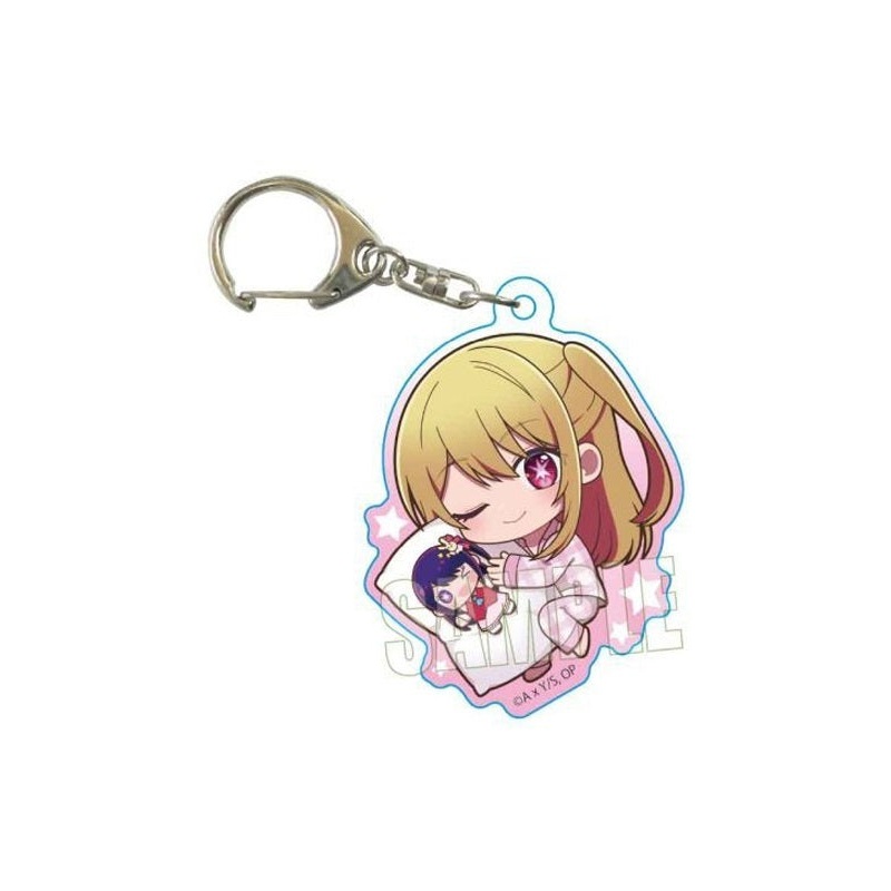 Oshi no Ko Bell House GyuGyutto Acrylic Key Chain Ruby Oyasumi Ver.