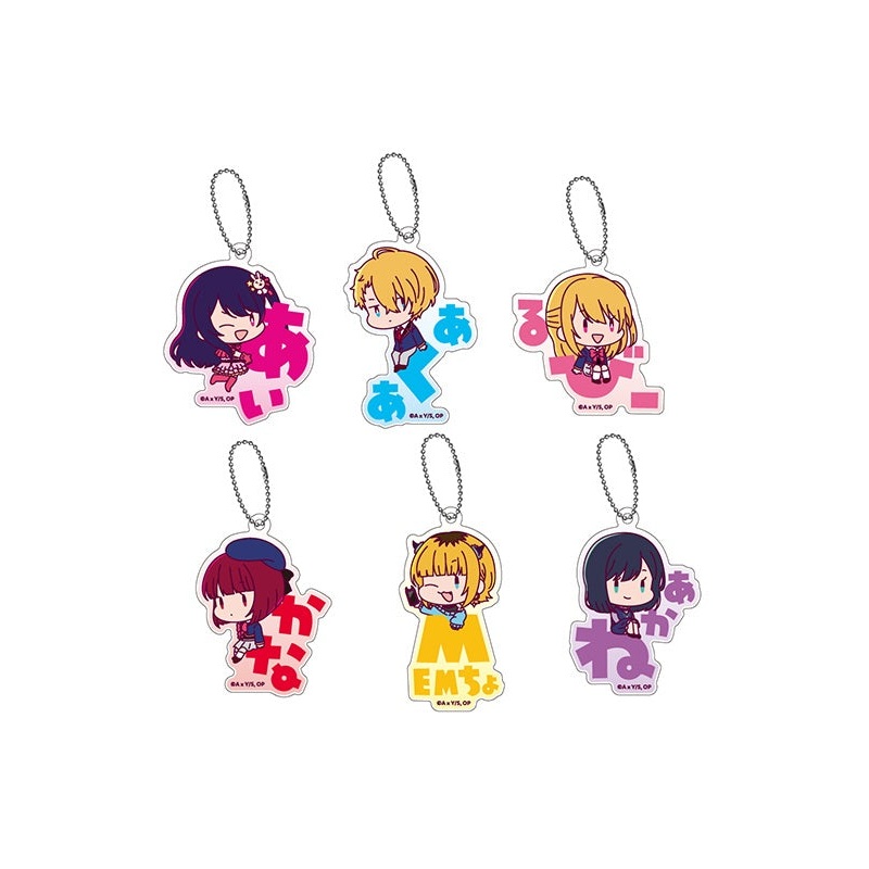Oshi no Ko XEBEC Onamae Pitanko Acrylic Key Chain