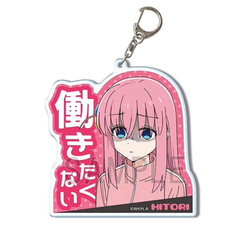 Bocchi the Rock! Licence Agent Big Acrylic Key Chain Design 01 Gotoh Hitori A