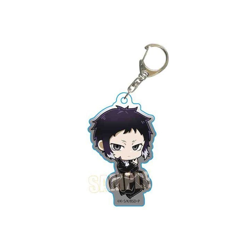 Bungo Stray Dogs Bell House Pukasshu Acrylic Key Chain Akutagawa Ryunosuke