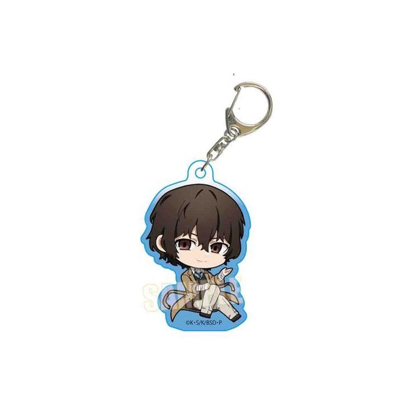 Bungo Stray Dogs Bell House Pukasshu Acrylic Key Chain Dazai Osamu