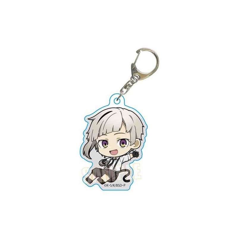 Bungo Stray Dogs Bell House Pukasshu Acrylic Key Chain Nakajima Atsushi