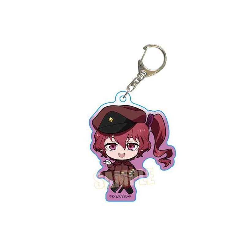 Bungo Stray Dogs Bell House Pukasshu Acrylic Key Chain Okura Teruko