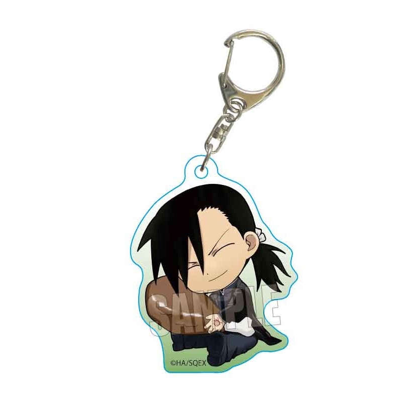 Fullmetal Alchemist Bell House GyuGyutto Acrylic Key Chain Greed & Ling