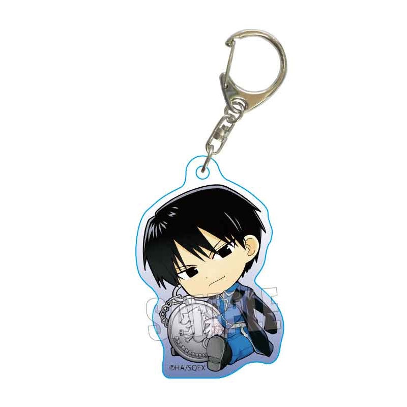 Fullmetal Alchemist Bell House GyuGyutto Acrylic Key Chain Roy Mustang