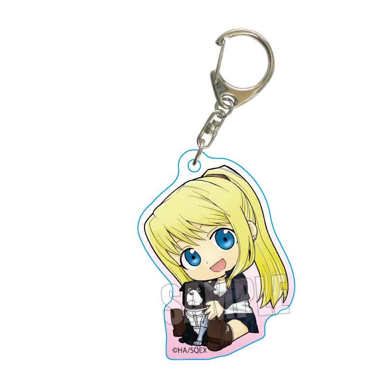 Fullmetal Alchemist Bell House GyuGyutto Acrylic Key Chain Winry Rockbell