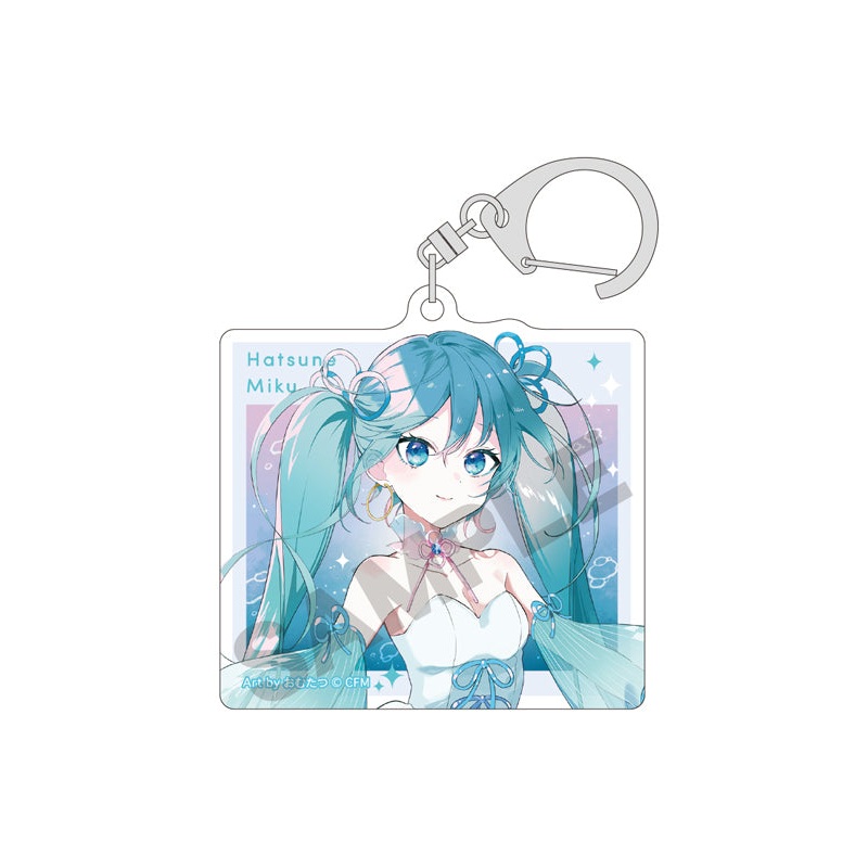 Hatsune Miku Crux Acrylic Key Chain Jellyfish Dress