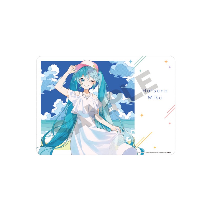 Hatsune Miku Crux Rubber Mat White Dress