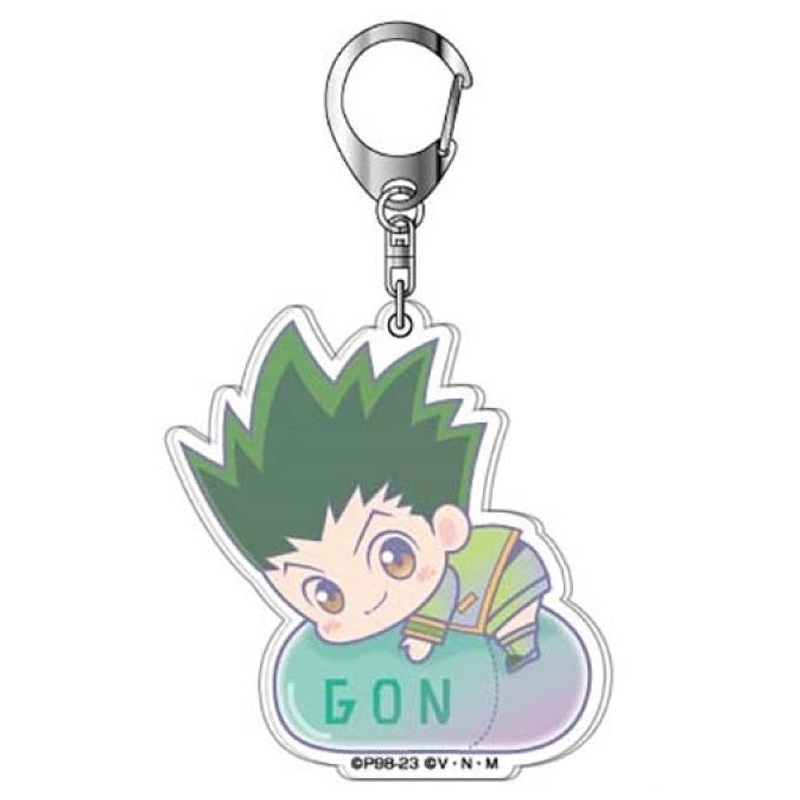 Hunter x Hunter Bandai Acrylic Key Chain Hug Meets 01 Gon AK