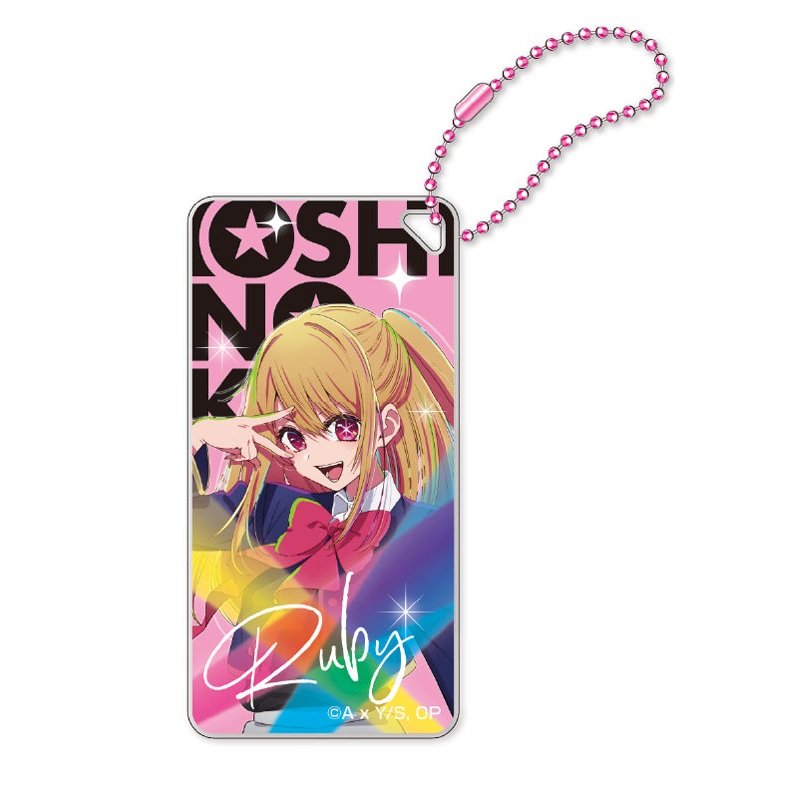 Oshi no Ko eyeup Domiterior Key Chain Ruby