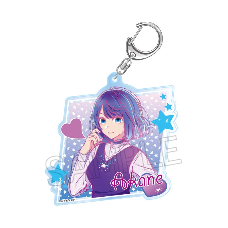 Oshi no Ko Twinkle Vivid Line Acrylic Key Chain Kurokawa Akane