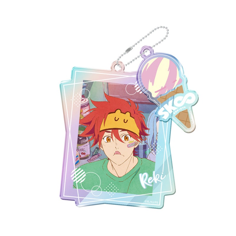 SK8 the Infinity azumaker Hologram Acrylic Key Chain A Reki