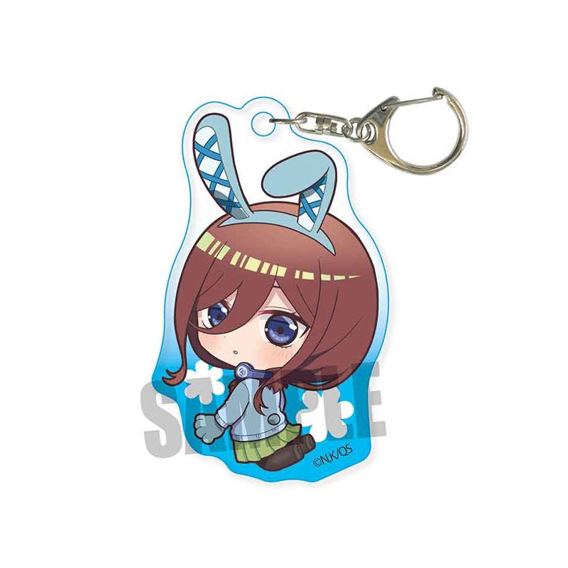 The Quintessential Quintuplets Specials Bell HousePukasshu Acrylic Key Chain Nakano Nakano Miku Usamimi Ver.