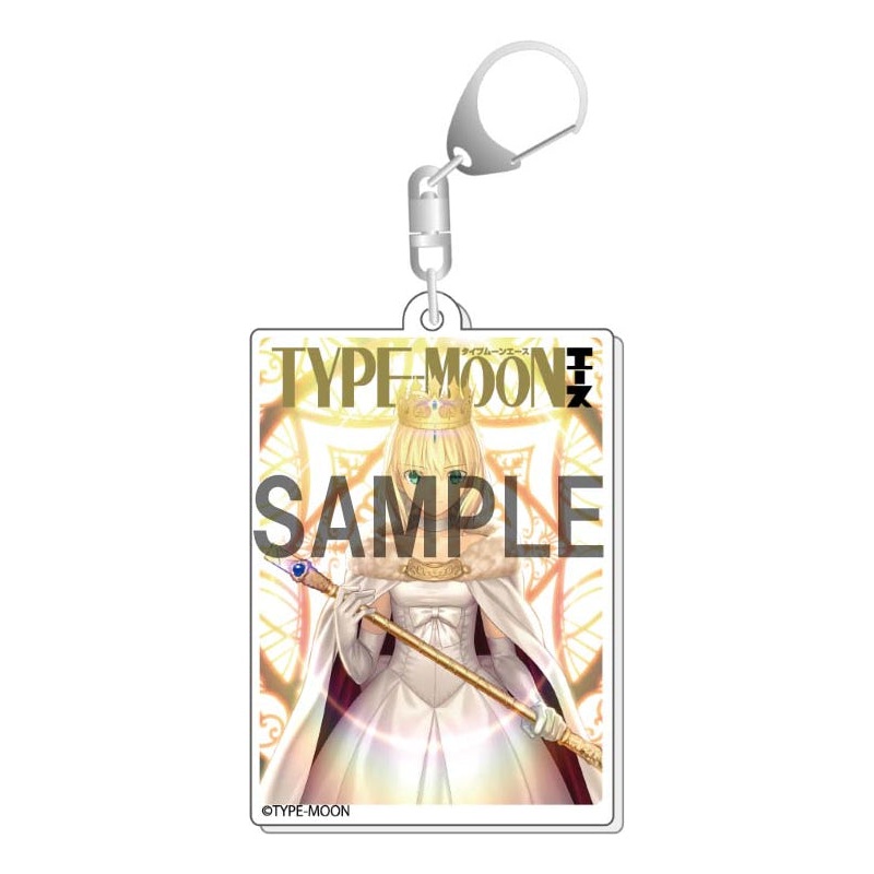 TYPE-MOON Ace KADOKAWA Cover Illustration Acrylic Key Chain Altria