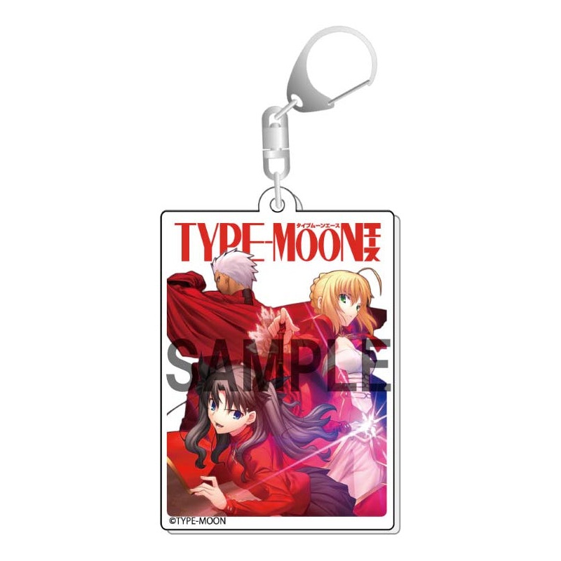 TYPE-MOON Ace KADOKAWA Cover Illustration Acrylic Key Chain Archer & Nero & Rin