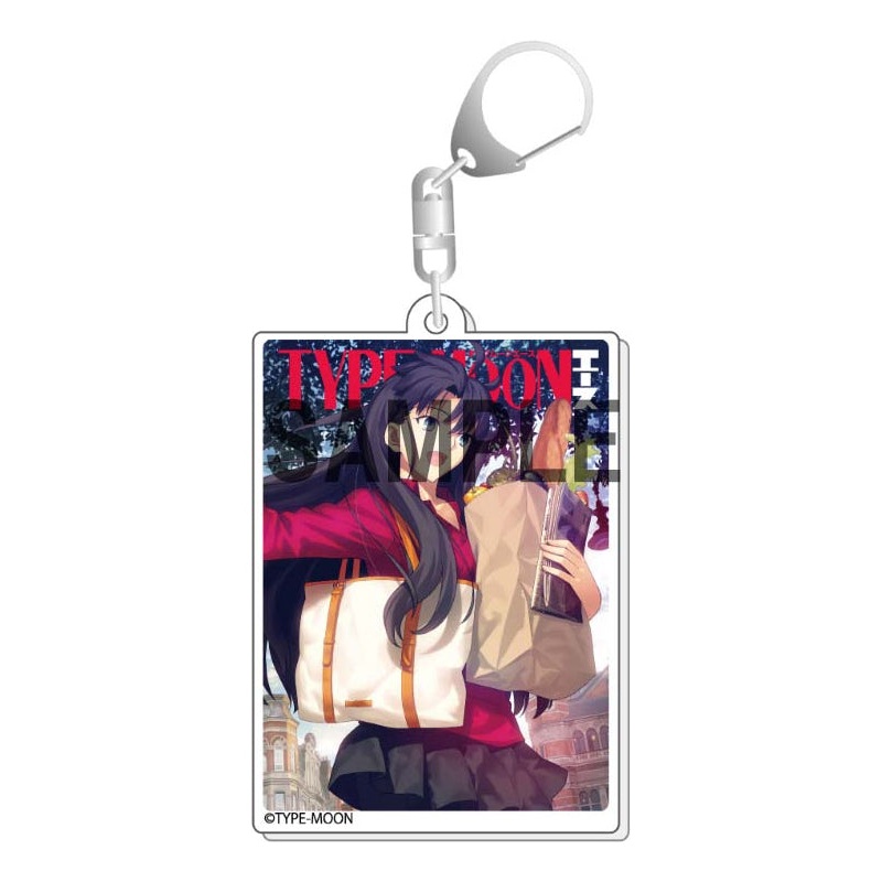TYPE-MOON Ace KADOKAWA Cover Illustration Acrylic Key Chain Rin