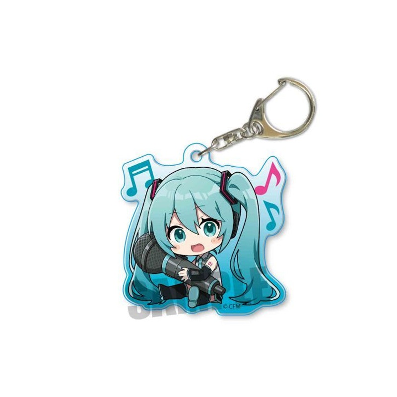 Vocaloid Character Miku Hatsune Bell House GyuGyutto Acrylic Key Chain Miku