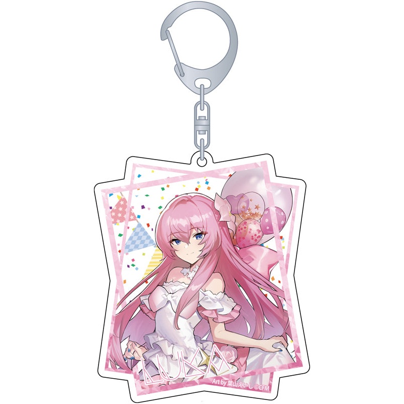 Hatsune Miku Series Movic Acrylic Key Chain Hatsune Miku 16th Birthday Megurine Luka