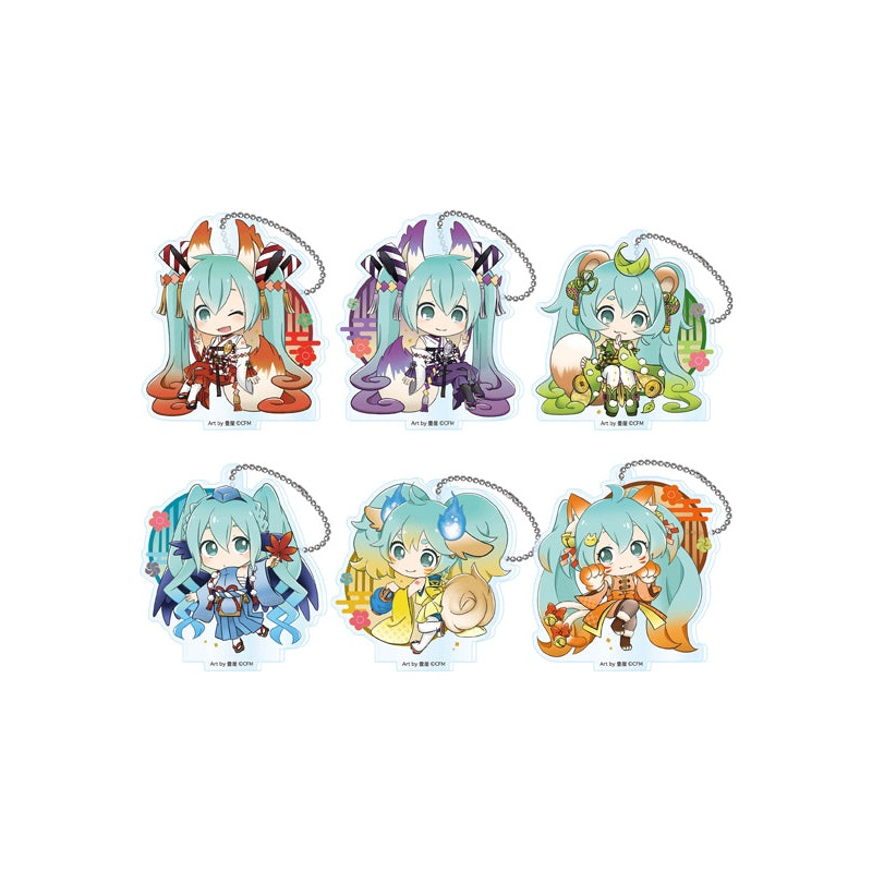 Hatsune Miku Twinkle Hyakki Yakou Acrylic Key Chain(1 Random)