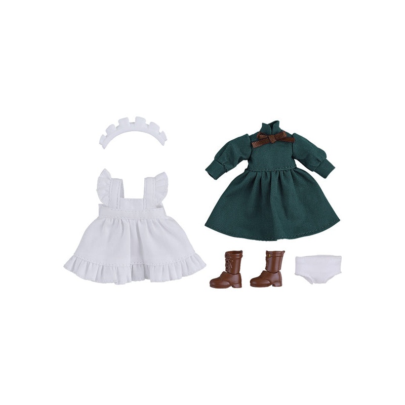 Nendoroid Doll Work Outfit Set: Maid Outfit Long (Green)