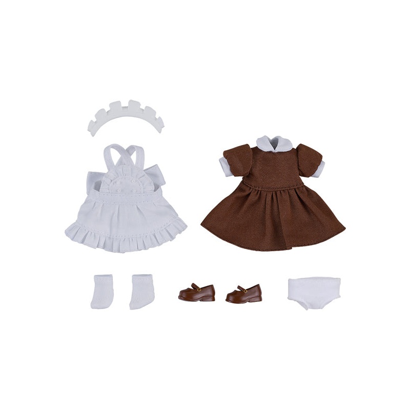Nendoroid Doll Work Outfit Set: Maid Outfit Mini (Brown)