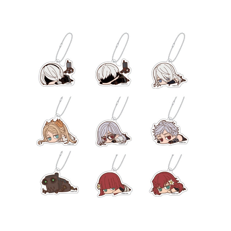 NieR:Automata Ver1.1a Movic Acrylic Key Chain Collection Daruun (1 Random)