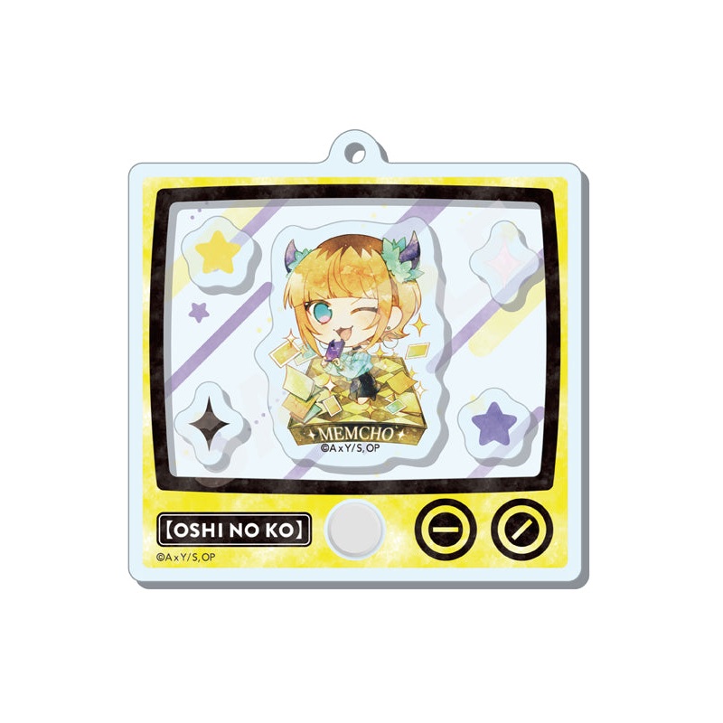 Oshi no Ko CS.FRONT Chara Deru Art Shakashaka Acrylic Key Chain 05 MEM-cho