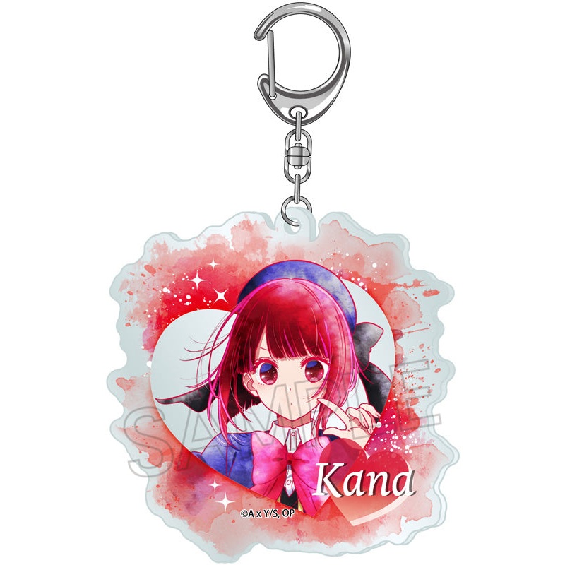 Oshi no Ko Twinkle Wet Color Series Acrylic Key Chain Arima Kana