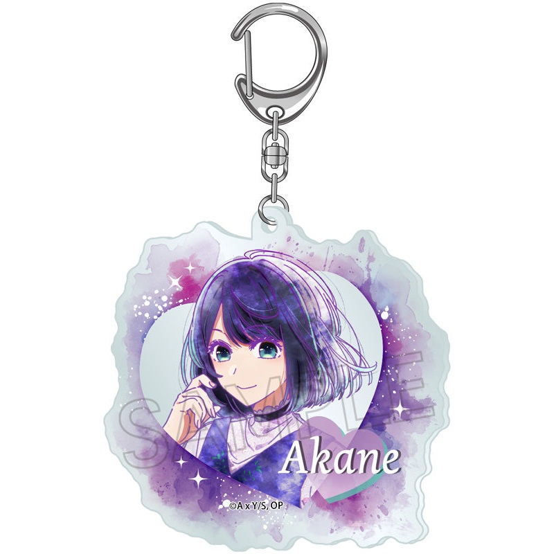 Oshi no Ko Twinkle Wet Color Series Acrylic Key Chain Kurokawa Akane
