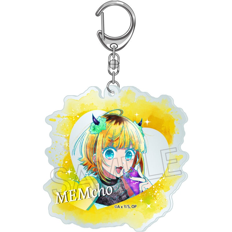 Oshi no Ko Twinkle Wet Color Series Acrylic Key Chain MEM-cho