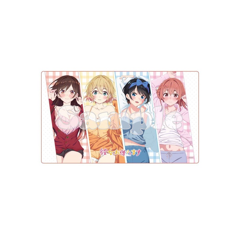 Rent-A-Girlfriend Season 3 Matsumoto Shoji Original Illustration Rubber Mat Room Wear Ver.