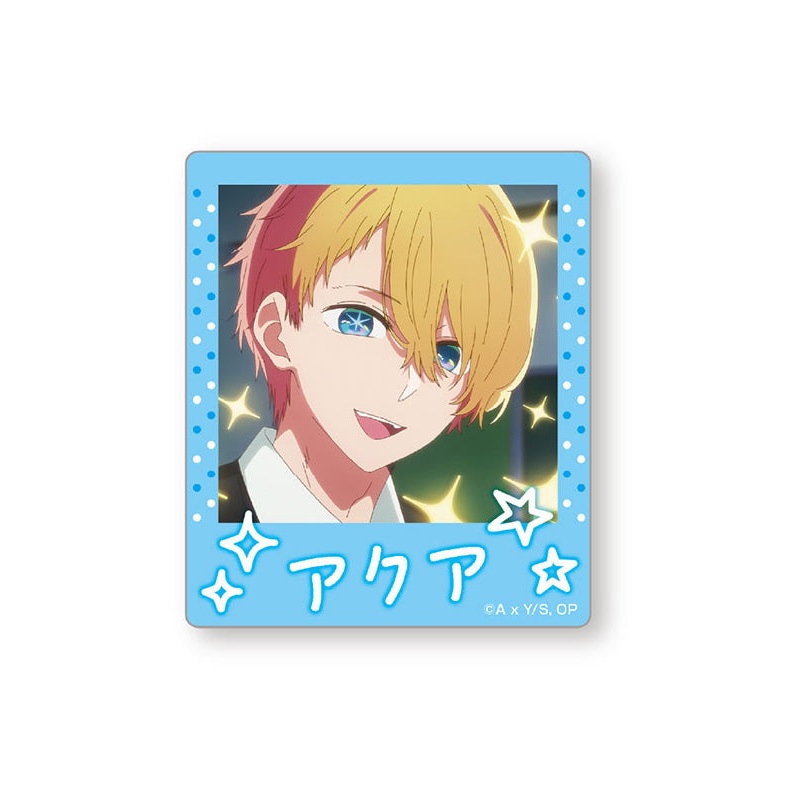 Oshi no Ko eye up Instant Photo Magnet Aqua