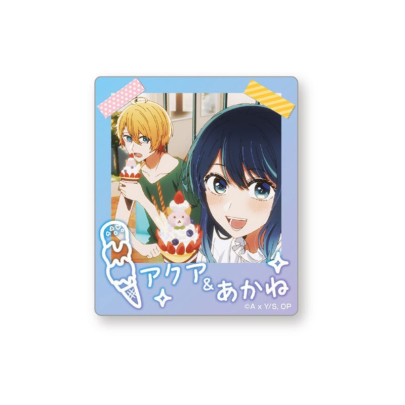 Oshi no Ko eye up Instant Photo Magnet Aqua & Kurokawa Akane