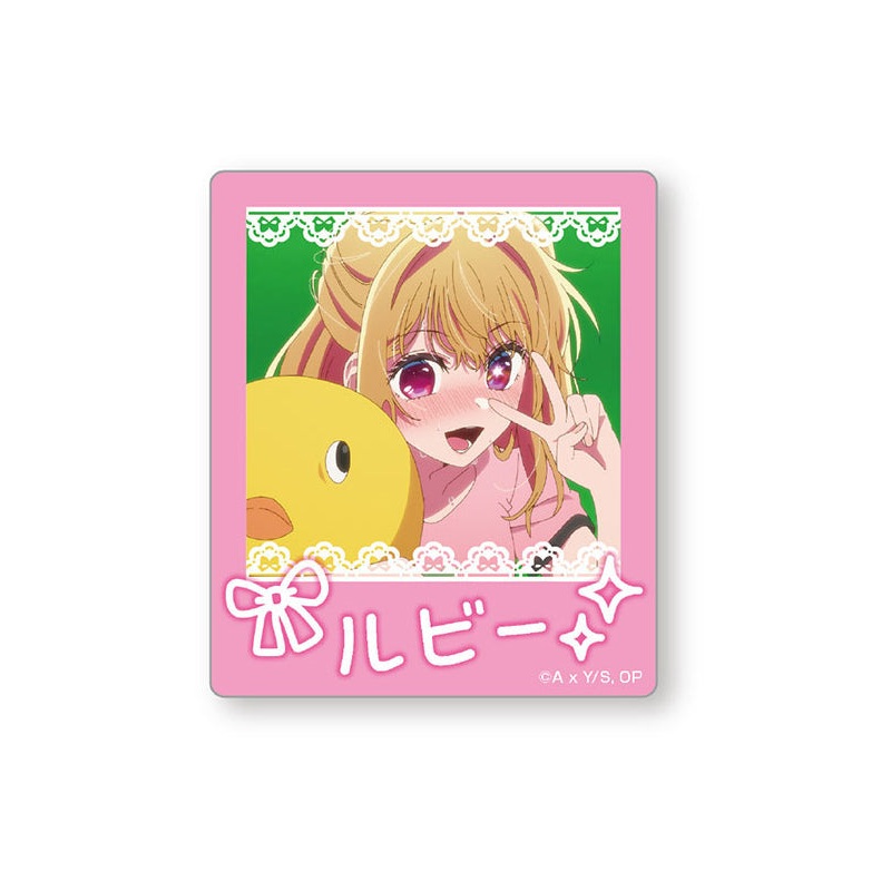 Oshi no Ko eye up Instant Photo Magnet Ruby