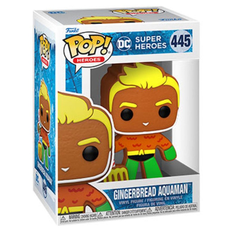 DC Comics Gingerbread Aquaman Pop! Vinyle