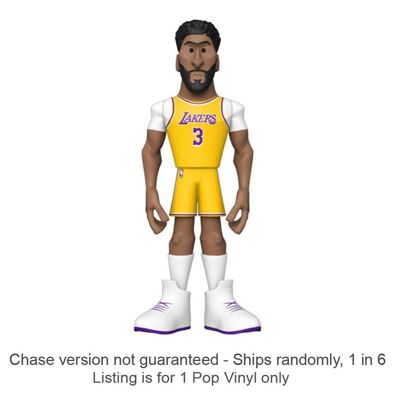NBA: Anthony Davis Us Exc 12 "Vinyl Gold Chase Ships 1 sur 6