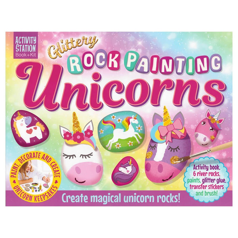 Peinture rock scintillant les licornes